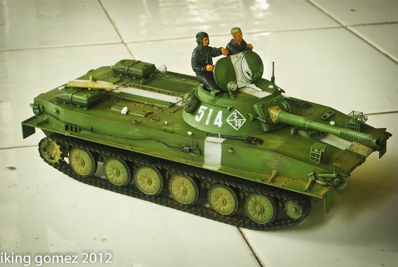 TRUMPTER製 PT76 Amphibious Tank Mod.1951 Trumpeter 00379 - 1:35 Russian PT-76 Amphibious Tank Mod.1951 - Neu